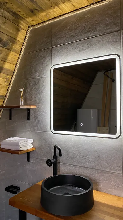 Коттедж Новый уютный А-фрейм дом — Горячий Ключ