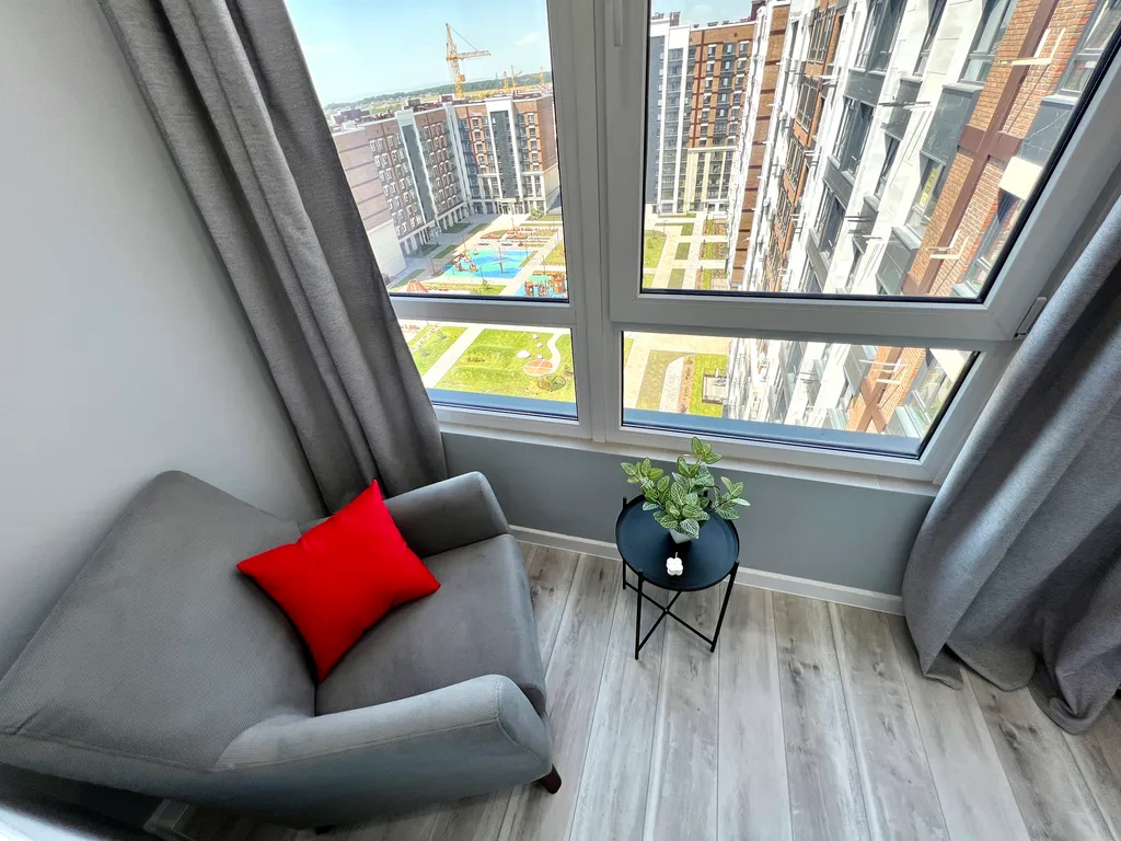 Видовая квартиры в ЖК Квартет