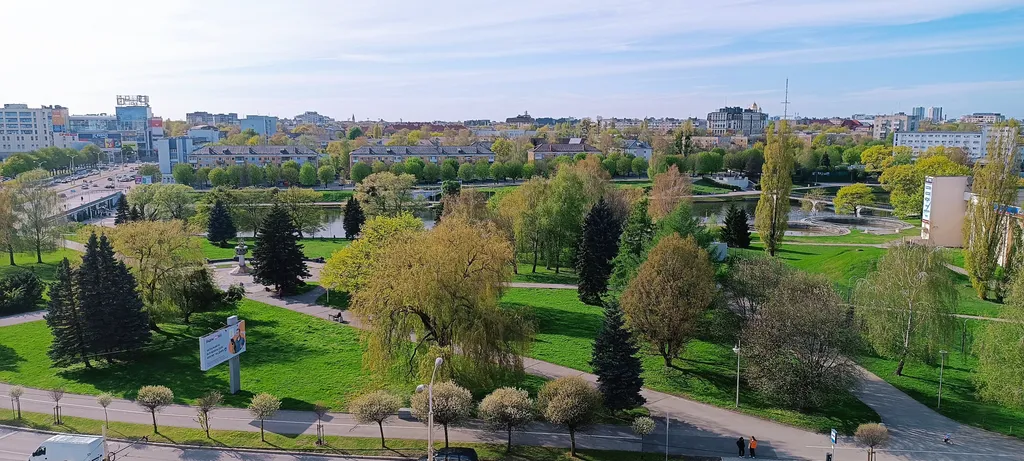 Центр! 9 этаж, вид на озеро и остров Канта!