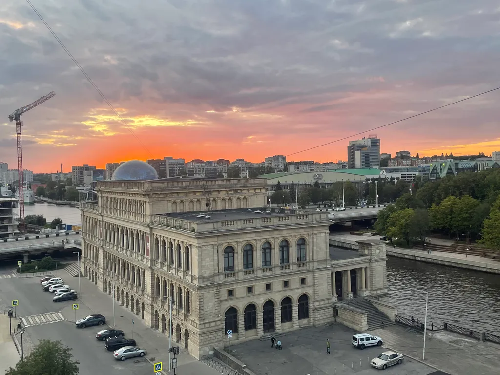 Квартира Уютная квартира с видом на поющие фонтаны и кенигсбергскую биржу — Калининград
