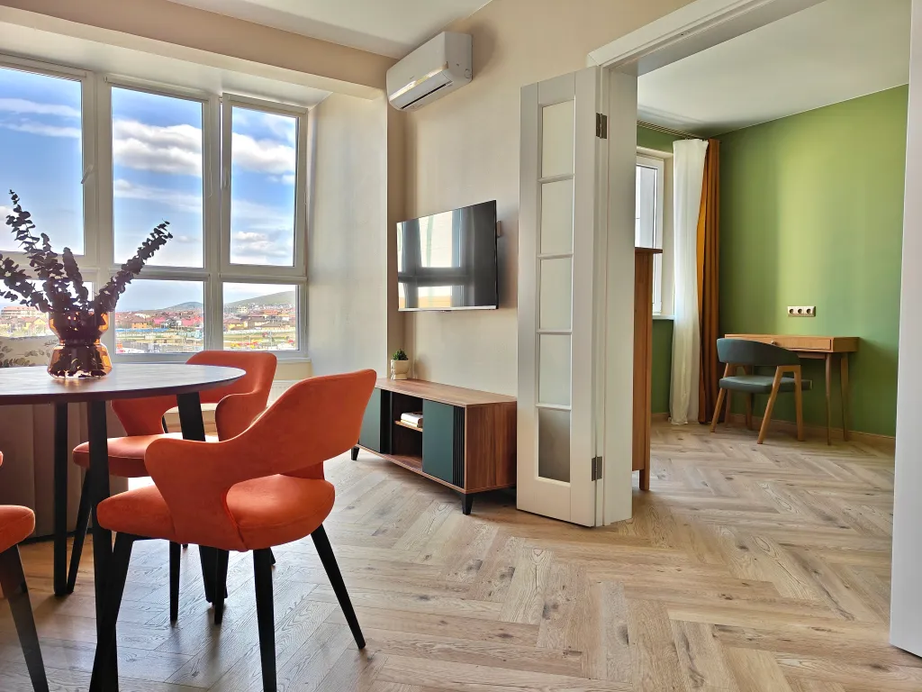 Квартира Яркая квартира в Анапе с панорамным видом — Анапа