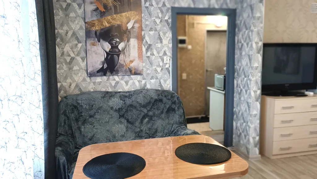 Чистая, светлая, уютная квартира-студия с кондиционером