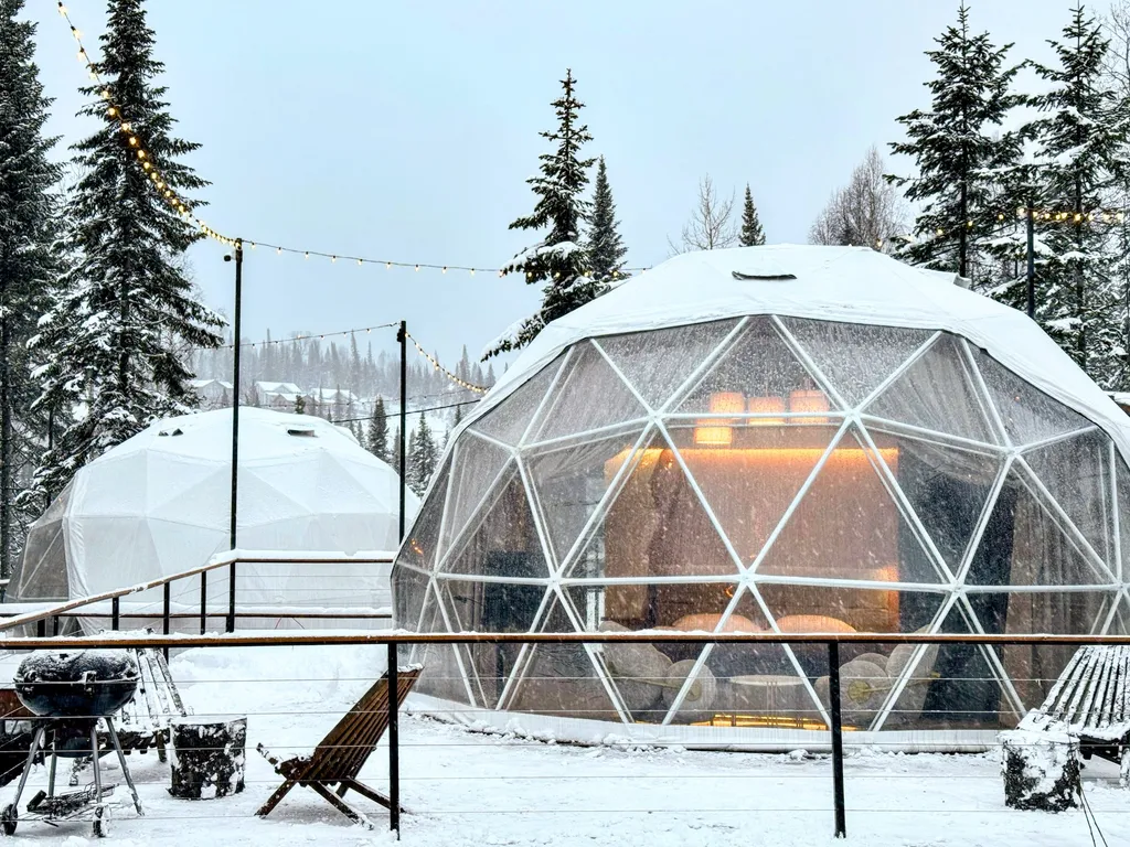 Коттедж Купольный дом «MOUNTAIN» на 4 гостя — Шерегеш