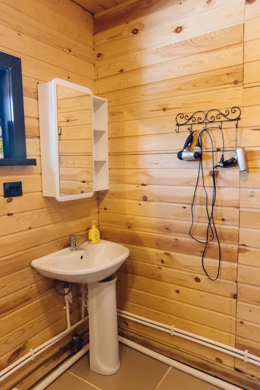 Домик на Байкале в скандинавском стиле