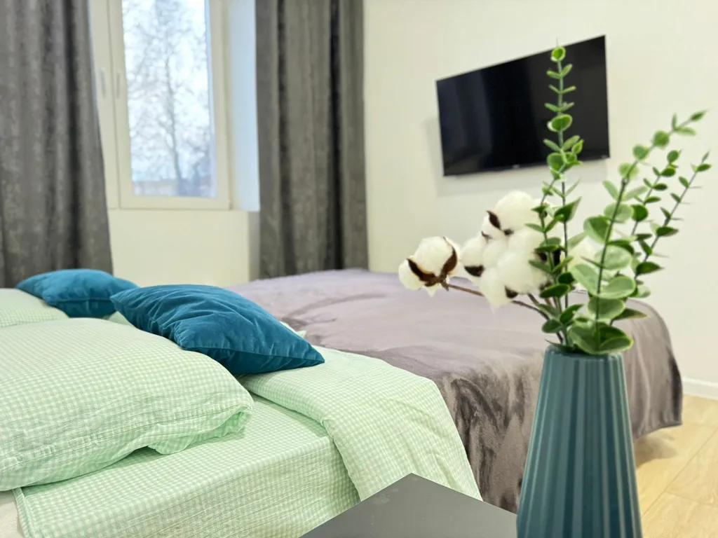 Уютная студия с дизайнерским ремонтом в Звенигороде