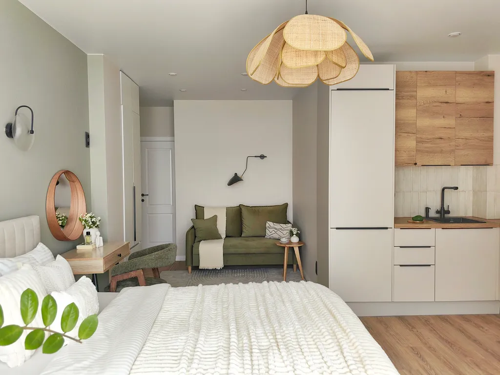 Джапанди инстаграмная квартира с видом на город в центре