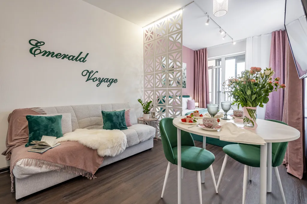 Квартира Квартира Emerald Voyage — Санкт-Петербург