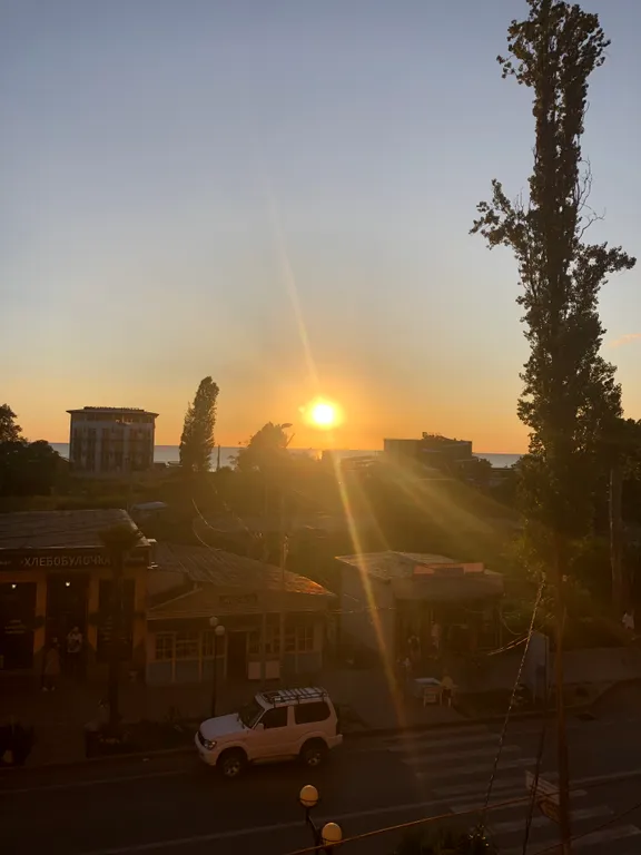 Квартира Уютная квартира в центре города с живописным видом, на море и горы — Гагра