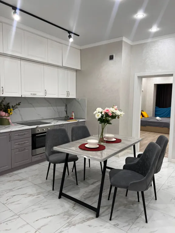 3-х комнатная евро в ЖК Комфорт Сити в центре Алматы