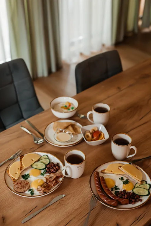 Дом люкс с 2 спальнями и камином