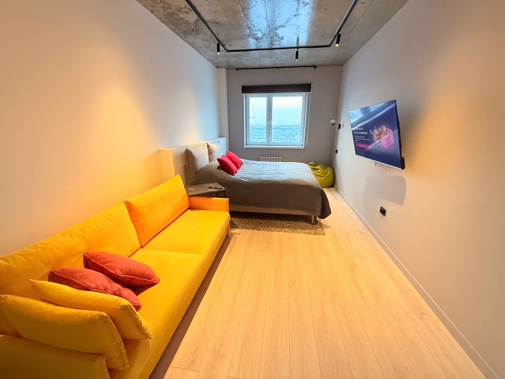 Вместительные однокомнатные апартаменты