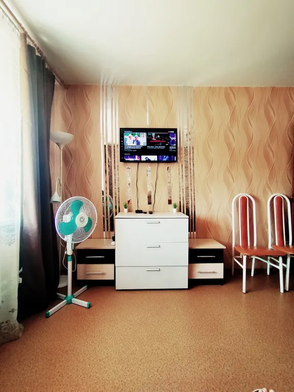 Однокомнатная квартира на три отдельных спальных места, на 6 человек