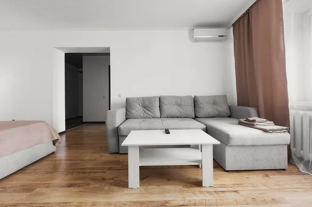 Большой 1-комнатной квартиры с видом на парк и реку