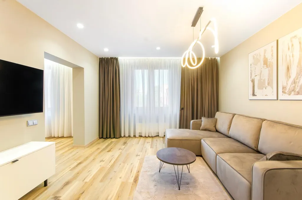 Современная квартира на первой линии Небо 17