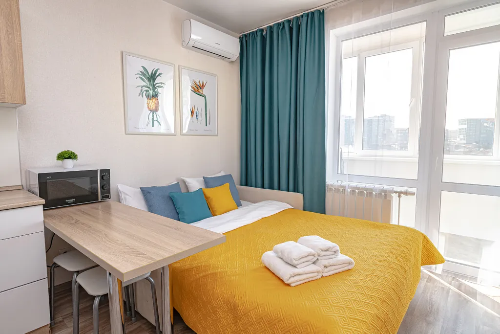 Солнечная квартира-студия — аренда посуточно в Владивосток