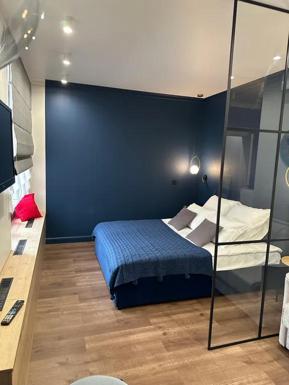 Квартира Квартира-студия с дизайнерским ремонтом на Взлетке — Красноярск