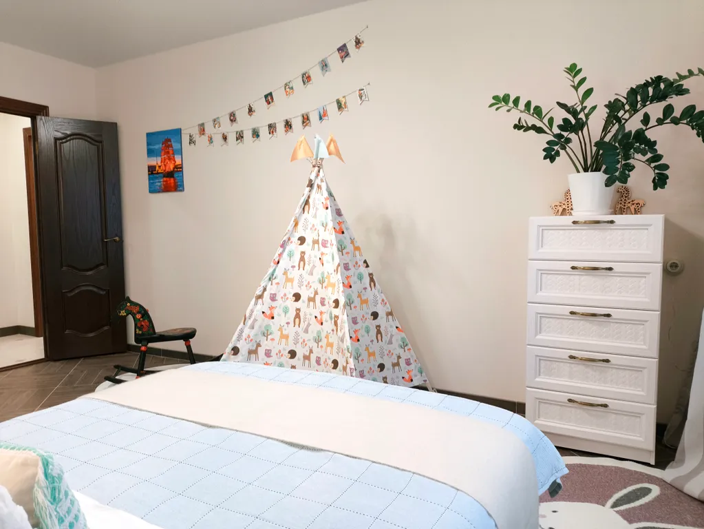 Стильная квартира в новом ЖК для 8