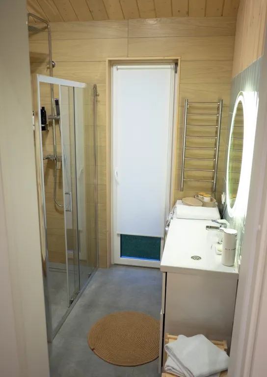 Дом с сауной и джакузи на террасе