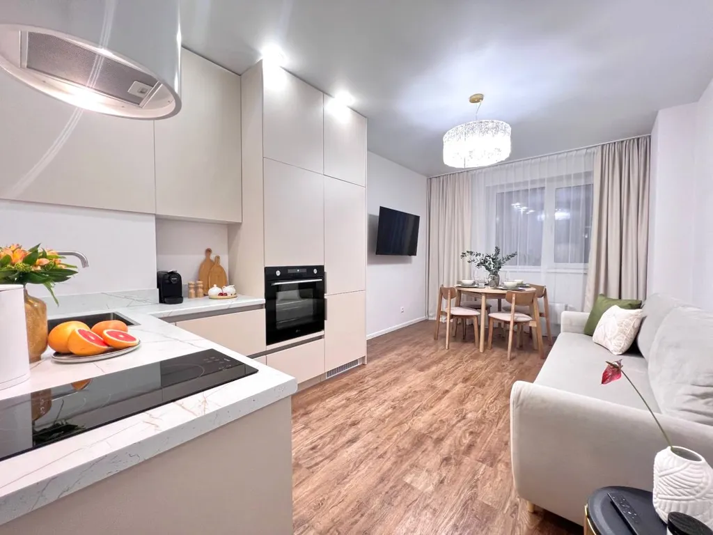 Квартира Квартира Видовая трешка с теплой лоджией у аквапарка — Новосибирск