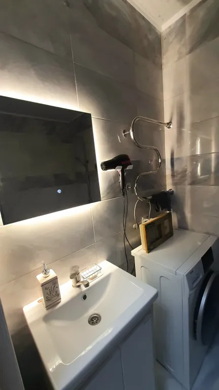 Лавандовая романтичная студия в новом доме