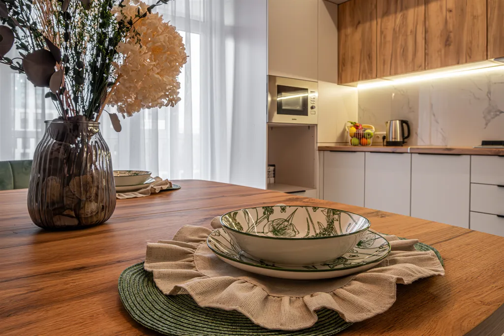 Просторная квартира с красивым видом