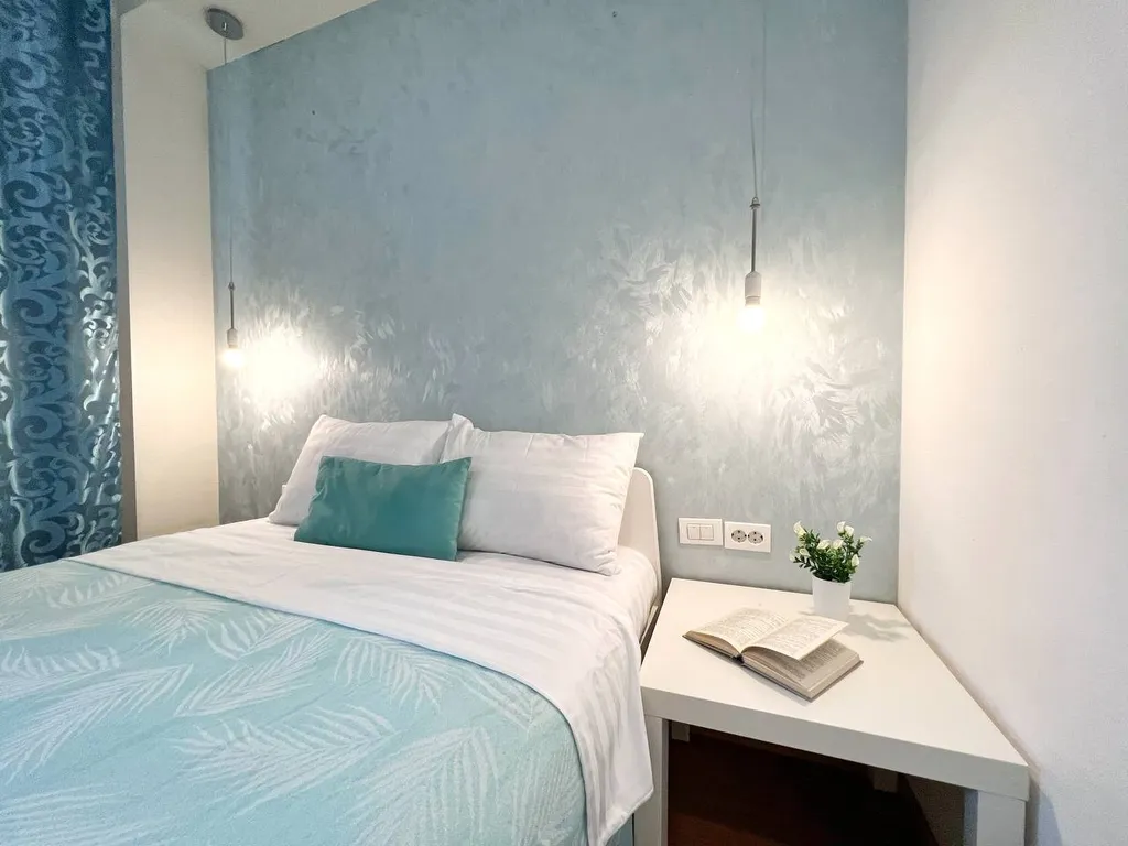 Стильные 2-комнатные апартаменты в новом доме в центре города с шикарным видом