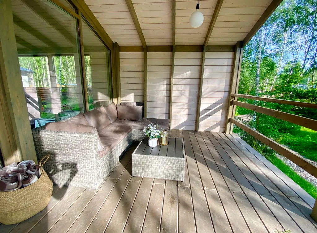 Коттедж Домик в лесу с сауной и купелью — Гжель