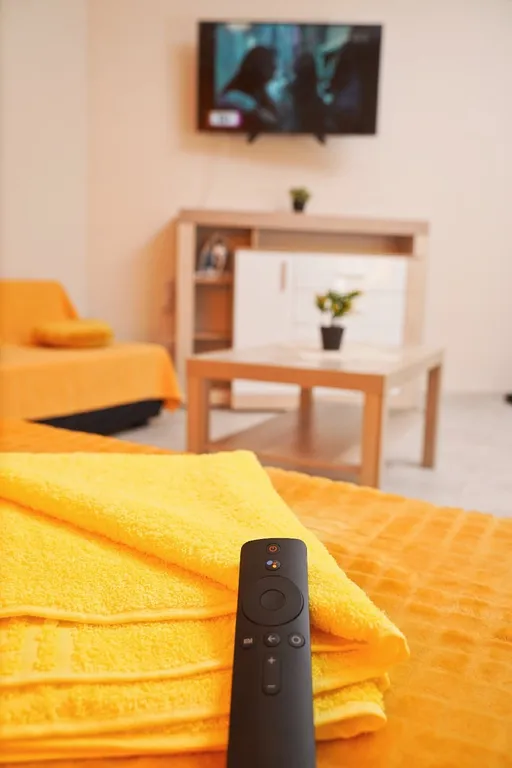 Квартира Уютная квартира-студия с диванчиком у жд вокзала и ТЦ Вавилон — Тверь