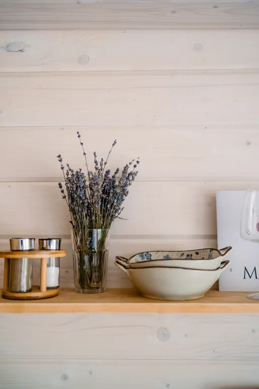 Домик с банькой и видом на озеро