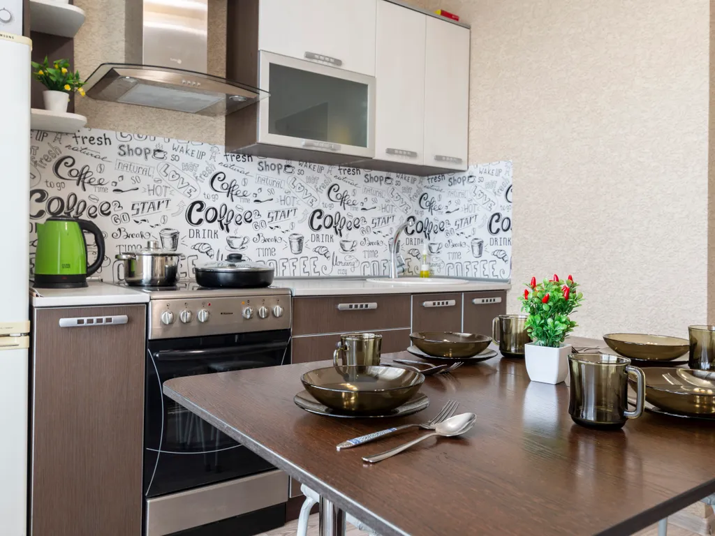 Однокомнатная квартира с видом на лес