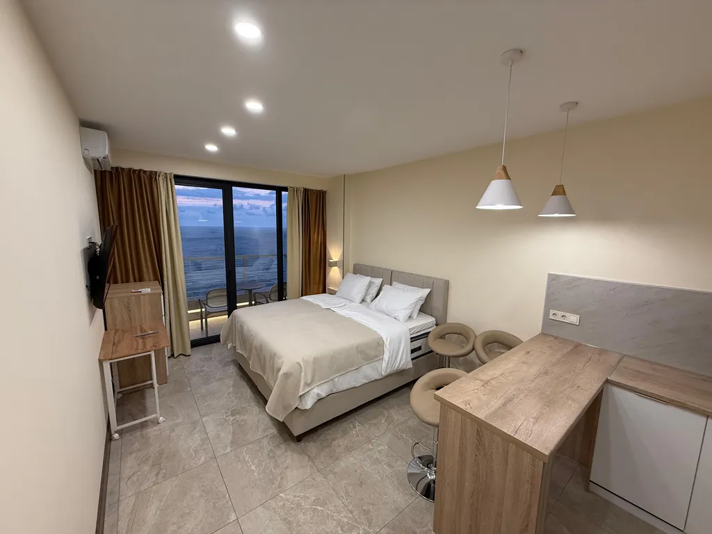 Квартира Роскошные апартаменты с прямым видом на море в Бамбо Бич Цихисдзири — Цихисдзири