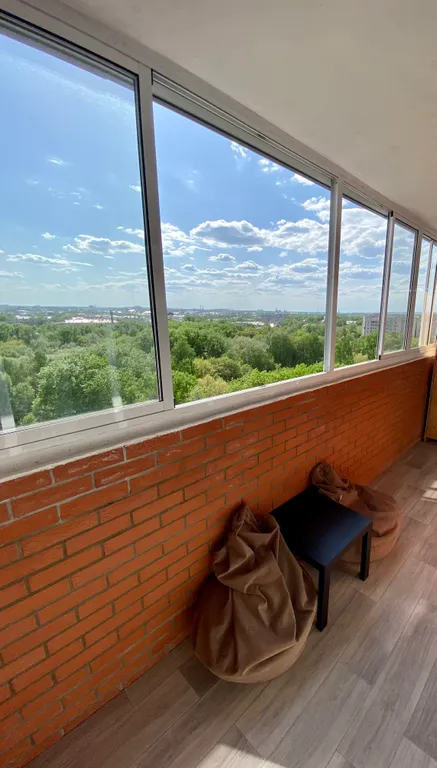 Апартаменты с видом на парк рядом с центром