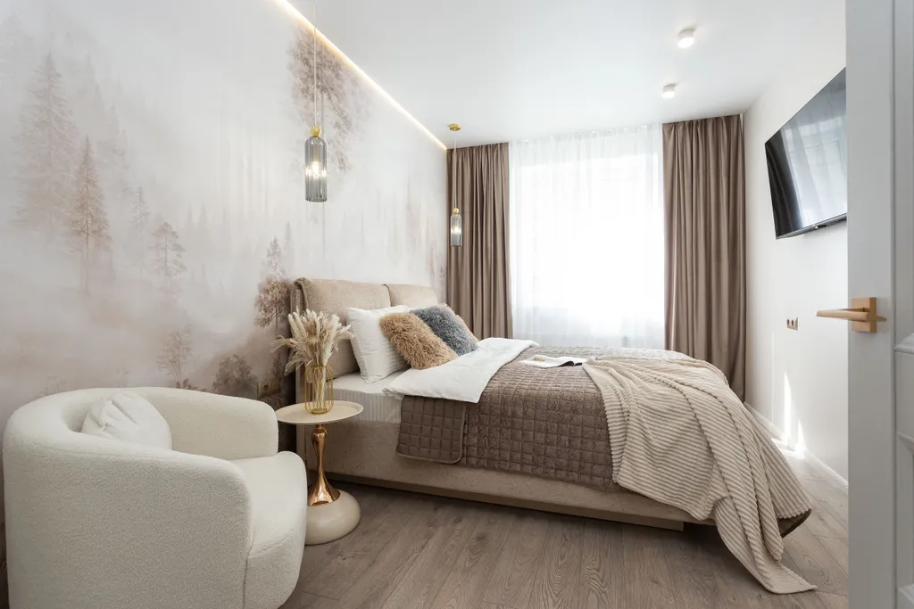 Красивая квартира рядом с морем около западного пляжа