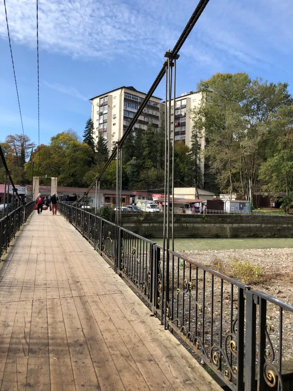 Уютная квартира в центре Хосты