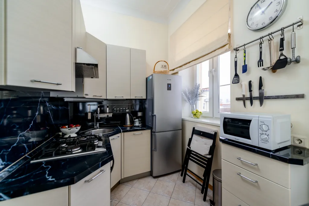 Квартира Жемчужина, 3-комнатная квартира — Москва