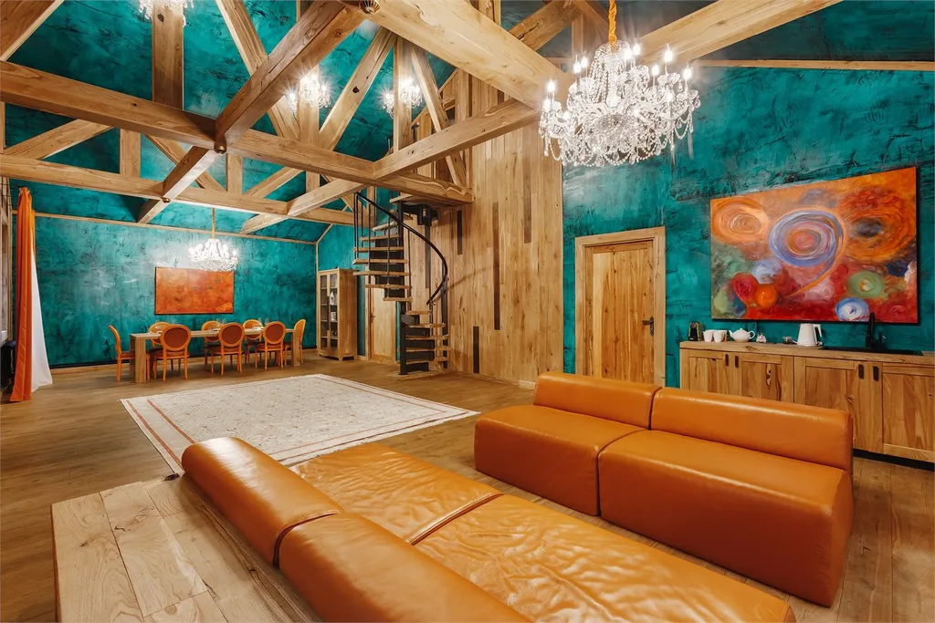 Дом 205m2 — чан, кухня, Wi-Fi
