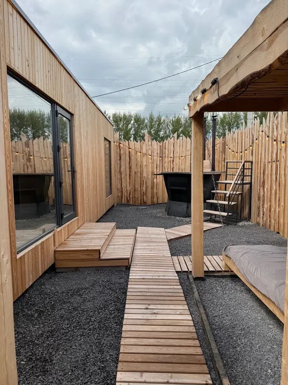 Уютный гостевой дом с баней и чаном