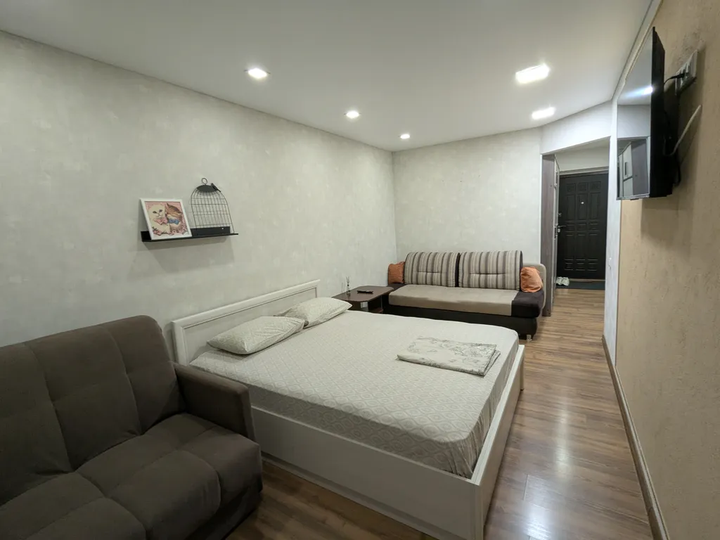 Уютная однокомнатна квартира, шикарный вид из окна