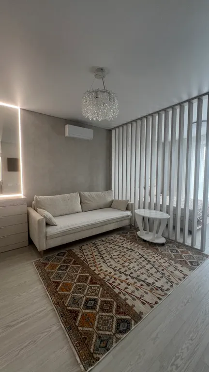 Квартира-студия с дизайнерским ремонтом