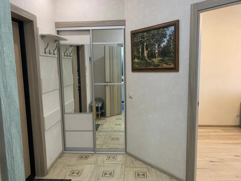 Уютная однокомнатная квартира напротив речки Великая