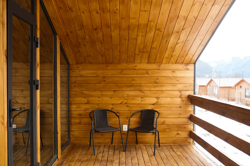 Коттедж Дом с террасой, балконом и лучшим видом в горах — Архыз