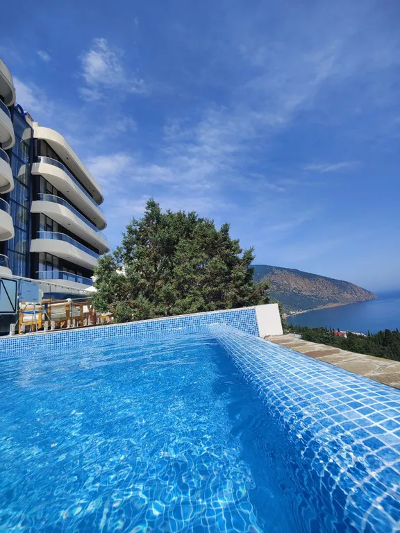 Шикарная студия Люкс с видом на море