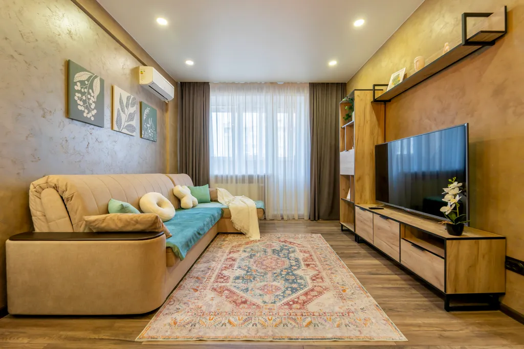 Два больших смарт тв, дизайнерская евродвушка, только после ремонта