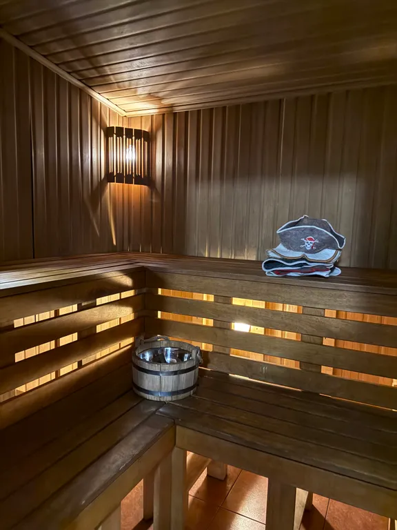 Коттедж с баней и чаном