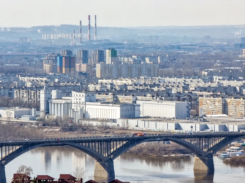 Квартира Квартира Видовая студия в КМ Тауэр Плаза в центре с бесконтактным заселением — Нижний Новгород