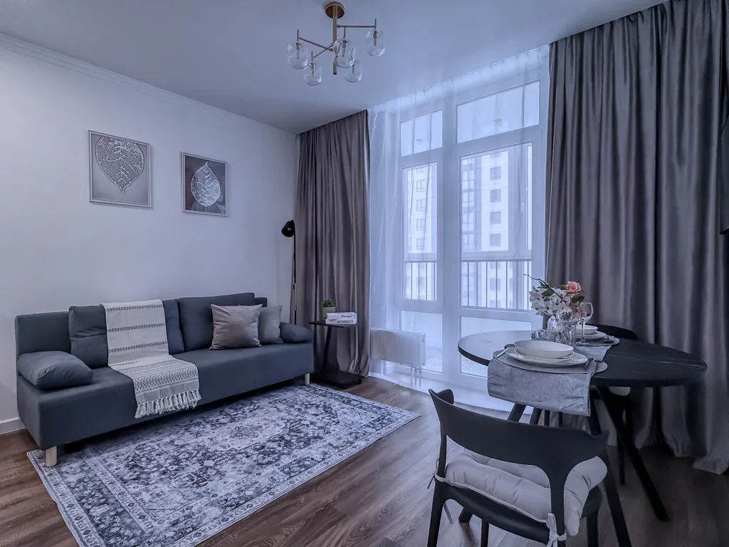 Уютная квартира рядом с ТЦ Алимпик