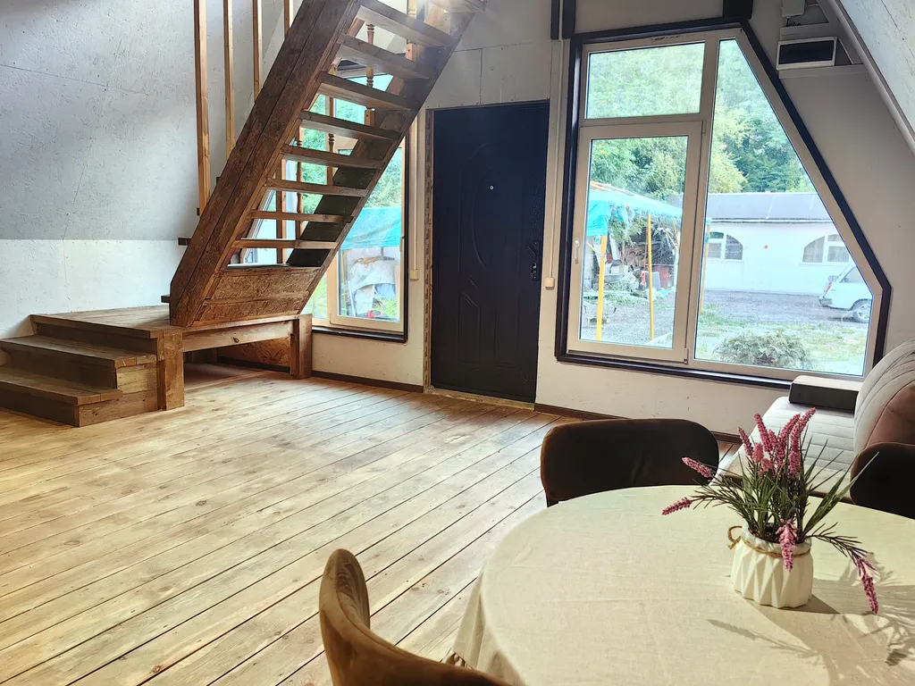 А-фрейм у моря