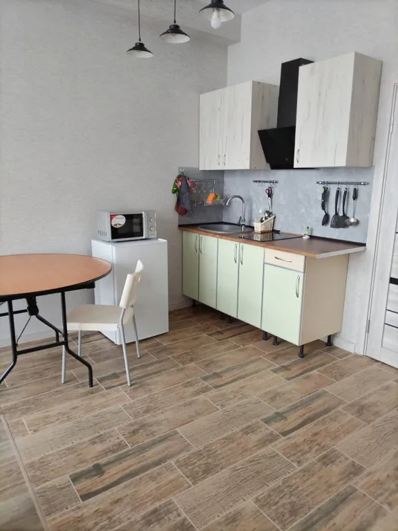 Уютная студия в центре города с видом на город