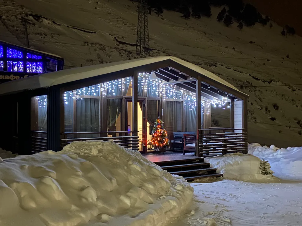 Коттедж 1-комнатный Дом — аренда посуточно в Терскол