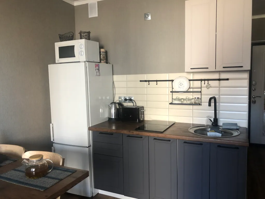 Квартира Квартира Красивая и уютная студия  для отдыха в прекрасном Санкт–Петербурге — Шушары